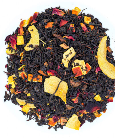 Negro Pastel Crujiente de Naranja