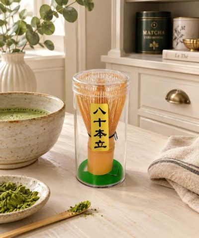 Alternative view of Batidor de Matcha de Bambú