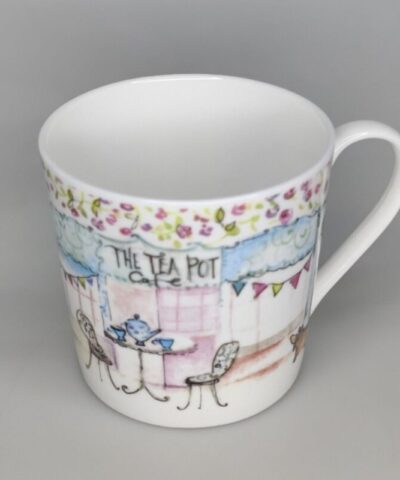 Taza porcelana clásica Eleanor.