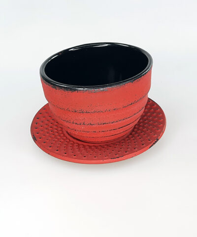 CUENCO HIERRO FUNDIDO ROJO