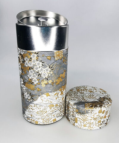 LATA ESTAMPADO ASIÁTICO GRIS Y DORADO2