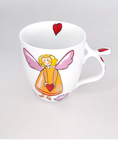 TAZA ÁNGEL CORAZÓN