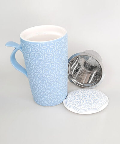 TAZA "RAJA" AZUL CIELO 2