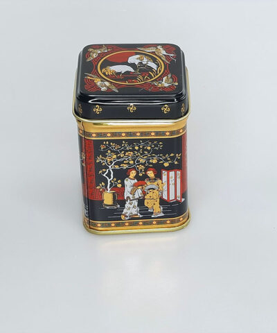 LATA METAL PEQUEÑA JAPONESAS ABANICO