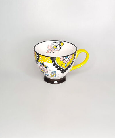 TAZA INSPIRACIÓN MEJICANA ASA AMARILLA