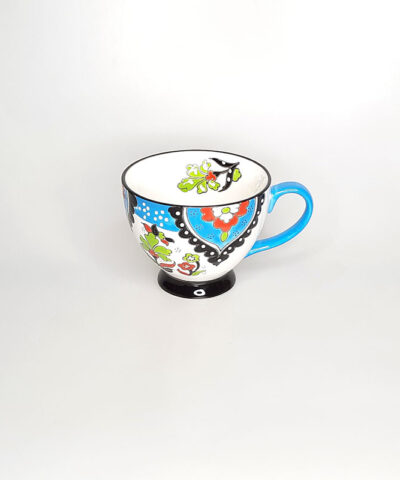 TAZA INSPIRACIÓN MEJICANA ASA AZUL