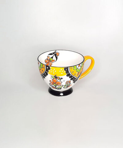 TAZA INSPIRACIÓN MEJICANA ASA NARANJA