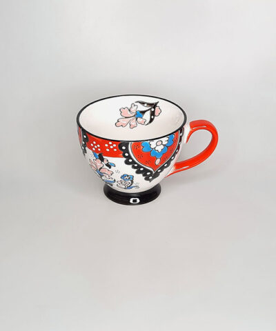 TAZA INSPIRACIÓN MEJICANA ASA ROJA