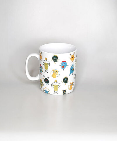 TAZA JUMBO MONSTRUITOS