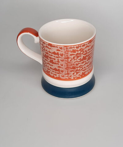 TAZA ALEMANA ESTAMPADO ROJO