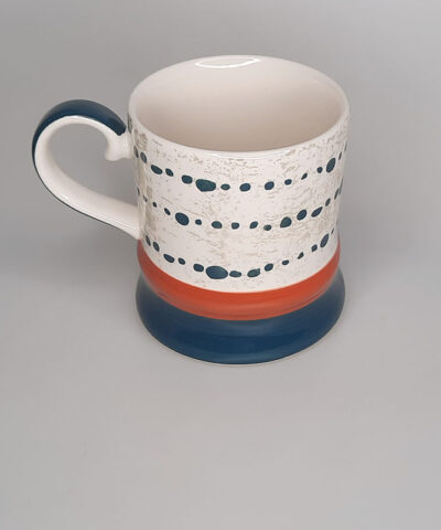 TAZA ALEMANA PUNTOS AZULES