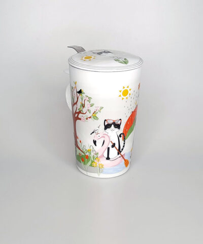 TAZA ALTA GATO CUATRO ESTACIONES 02