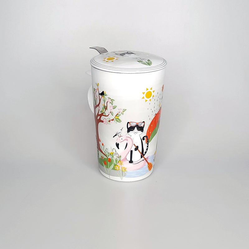 TAZA ALTA GATO CUATRO ESTACIONES 02 TAZA ALTA GATO CUATRO ESTACIONES 02