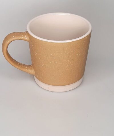 TAZA MOTEADA MOSTAZA