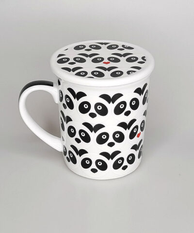 TAZA TAPADERA OSOS PANDA