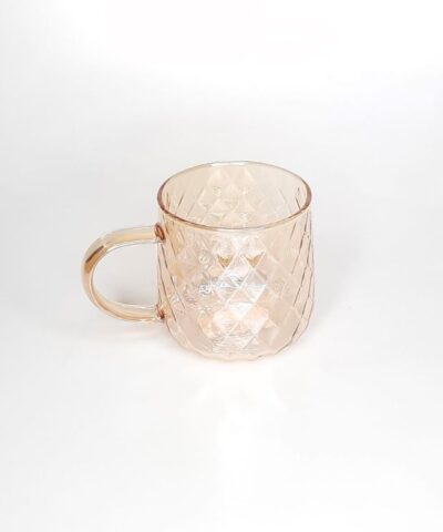 Taza Cristal Marrón