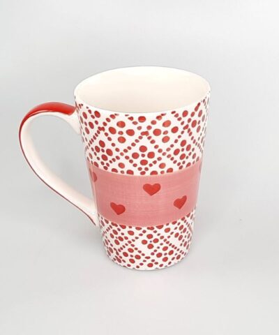 Taza Cenefa Corazones