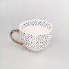Taza Corina Asa Dorada Puntos