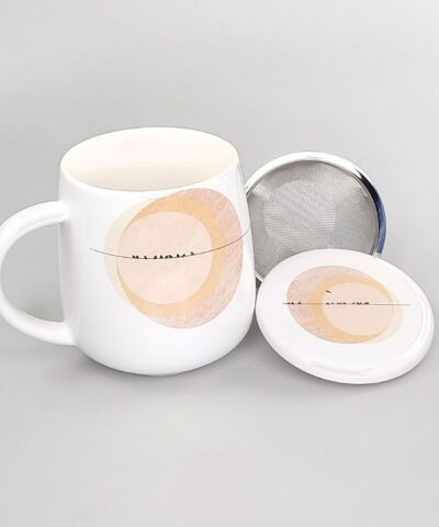 Taza Tapadera y Filtro Pájaros Naranja 02