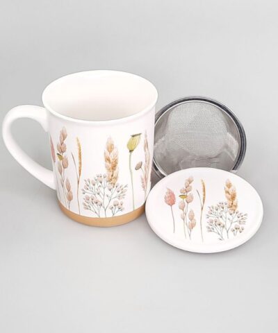 Taza Tapadera y Filtro Flores Secas 02