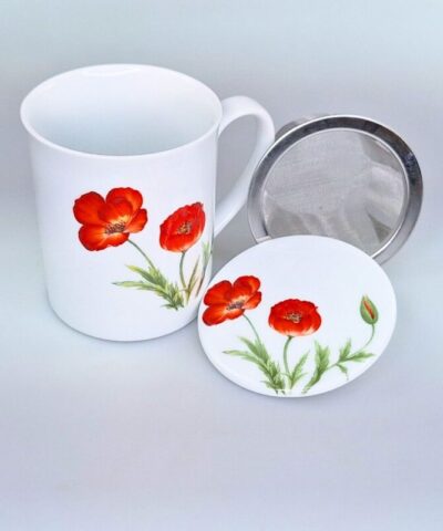 TAZA TAPADERA AMAPOLA 1