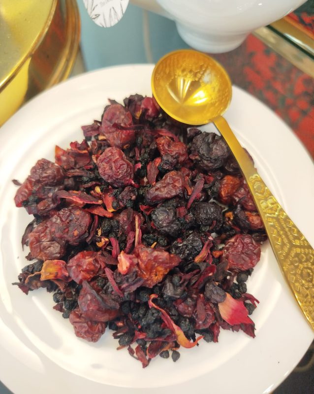 Tisana Futos Rojos y Rosas