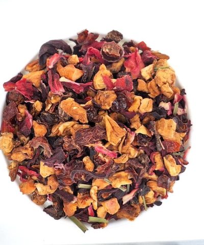 TISANA LIMÓN Y VINO CALIENTE