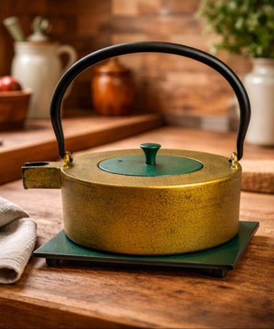 Tetera Hierro Fundido Heii Na Oro