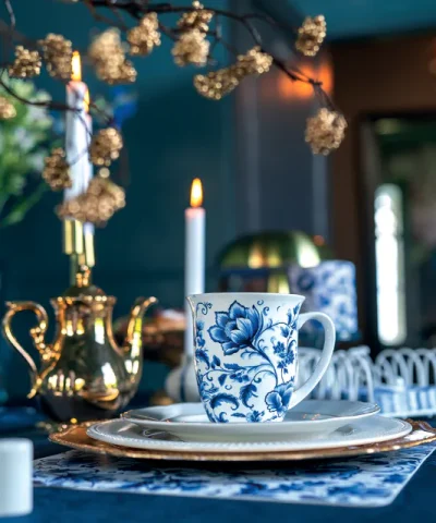 Taza Porcelana Delft Blue