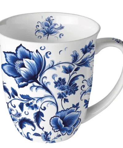 Alternative view of Taza Porcelana Delft Blue