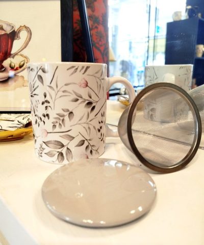 Taza con Filtro Flores de Primavera
