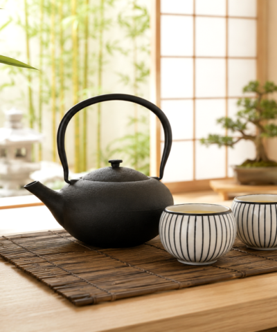 Juego de Té Cuencos Cerámica