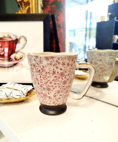 Taza Artesanal Japonesa Roja